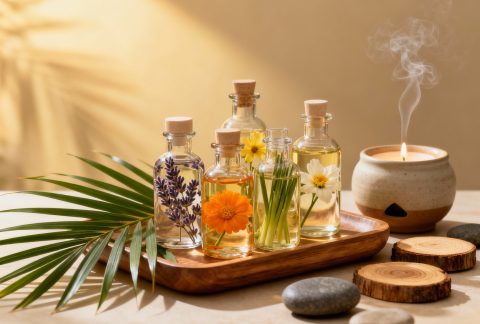 Aromaterápiás masszázs